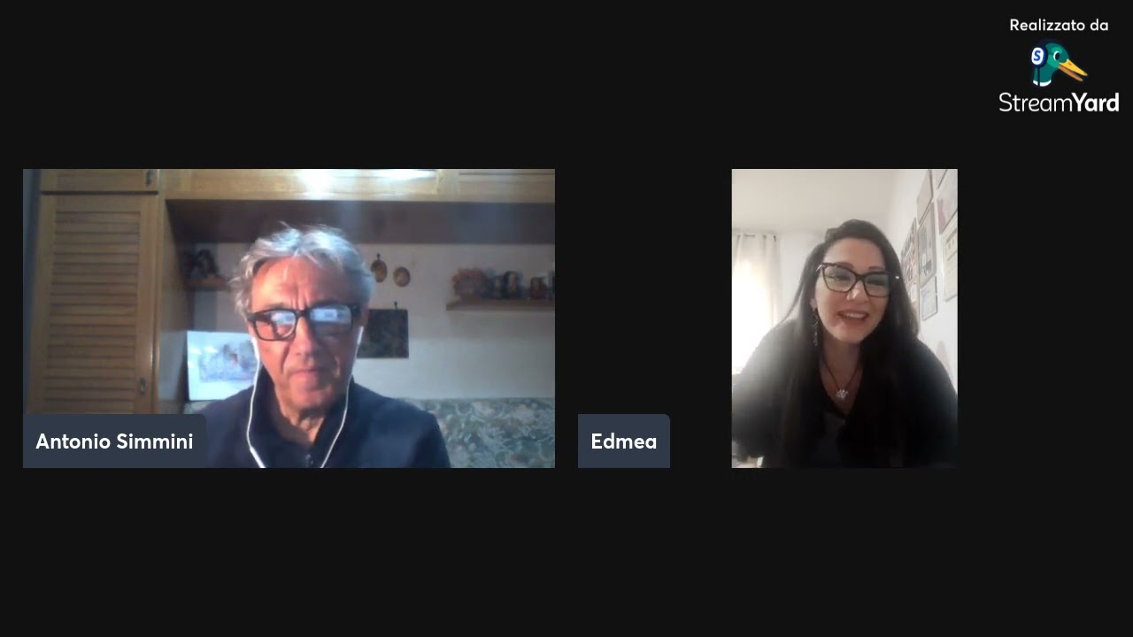 Antonio Simmini presenta...L ANGOLO DELLA CULTURA CON LA SCRITTRICE  EDMEA
