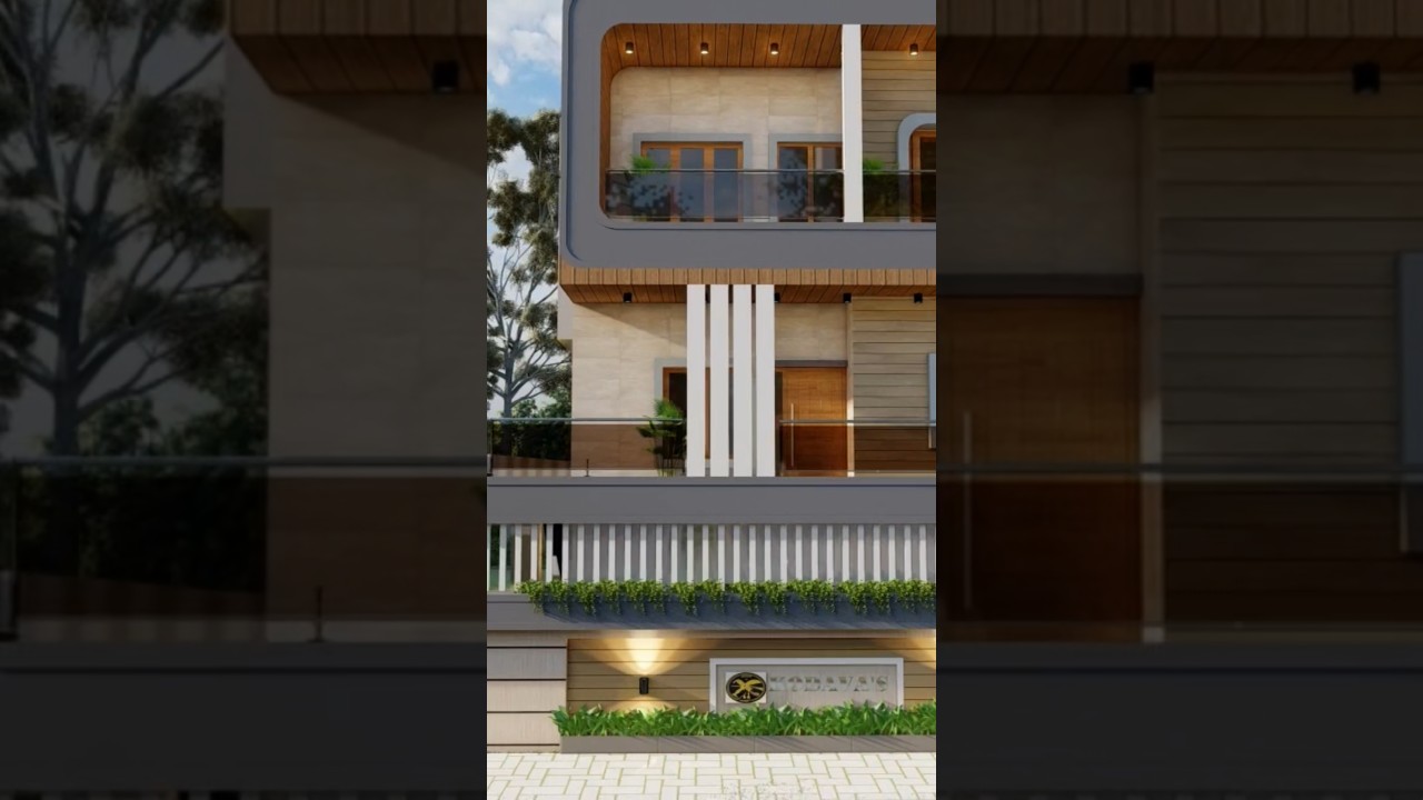 A Modern Luxury Facade Design, your creative space#architecture #construction#home#hometour #design
