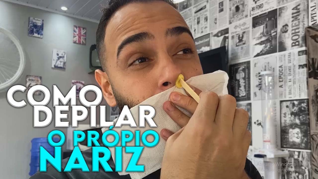 COMO DEPILAR O PR&Oacute;PIO NARIZ