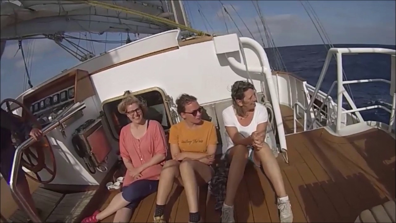 Zeilschip Eendracht, reis van Sal naar Gran Canaria 2017
