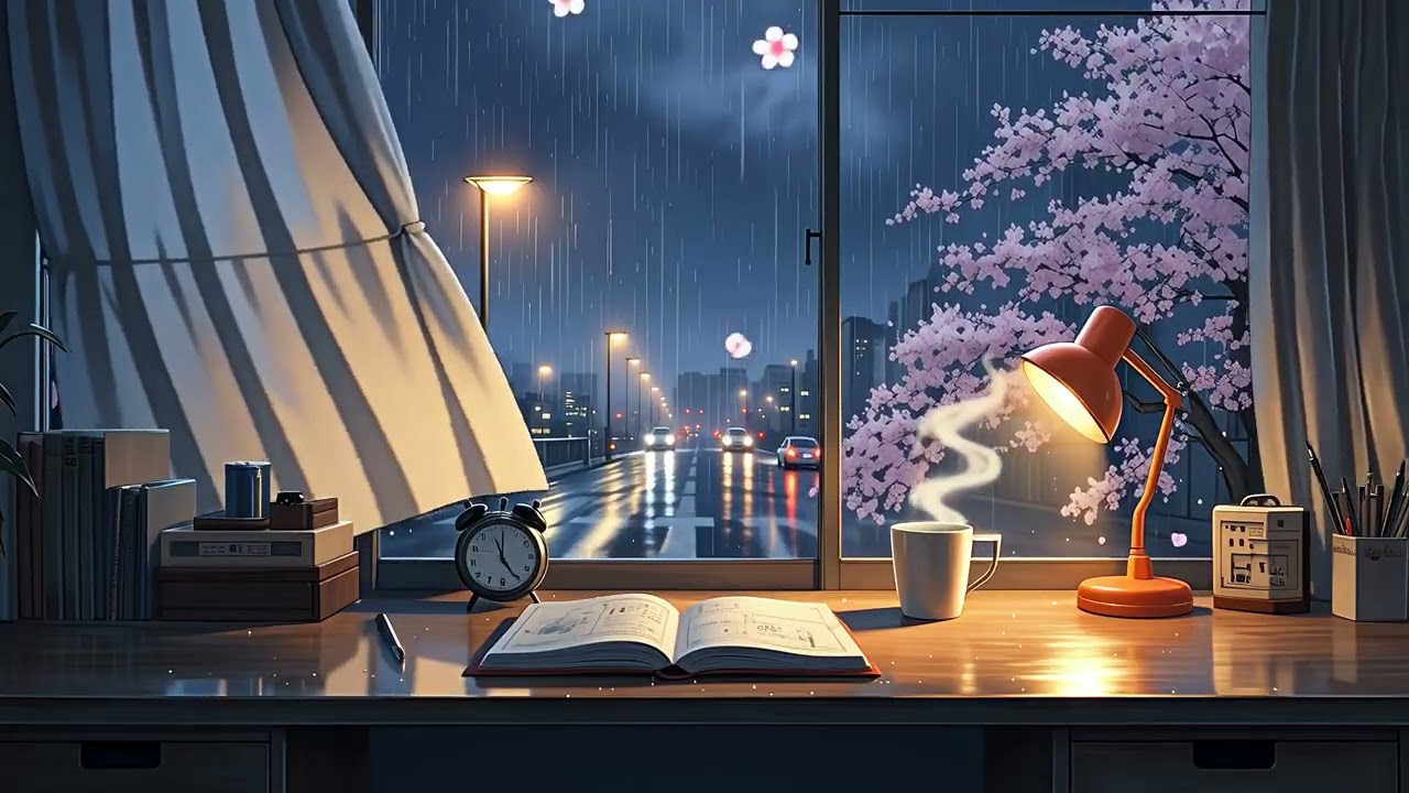early spring rain ☔️ lofi hip hop mix [study/sleep]
