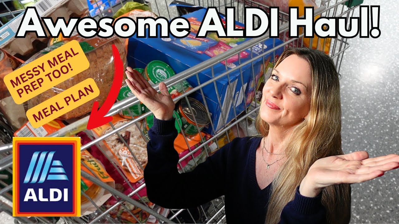 ALDI Grocery Haul Australia | Family of 5 Weekly Food Shop + Meal Plan