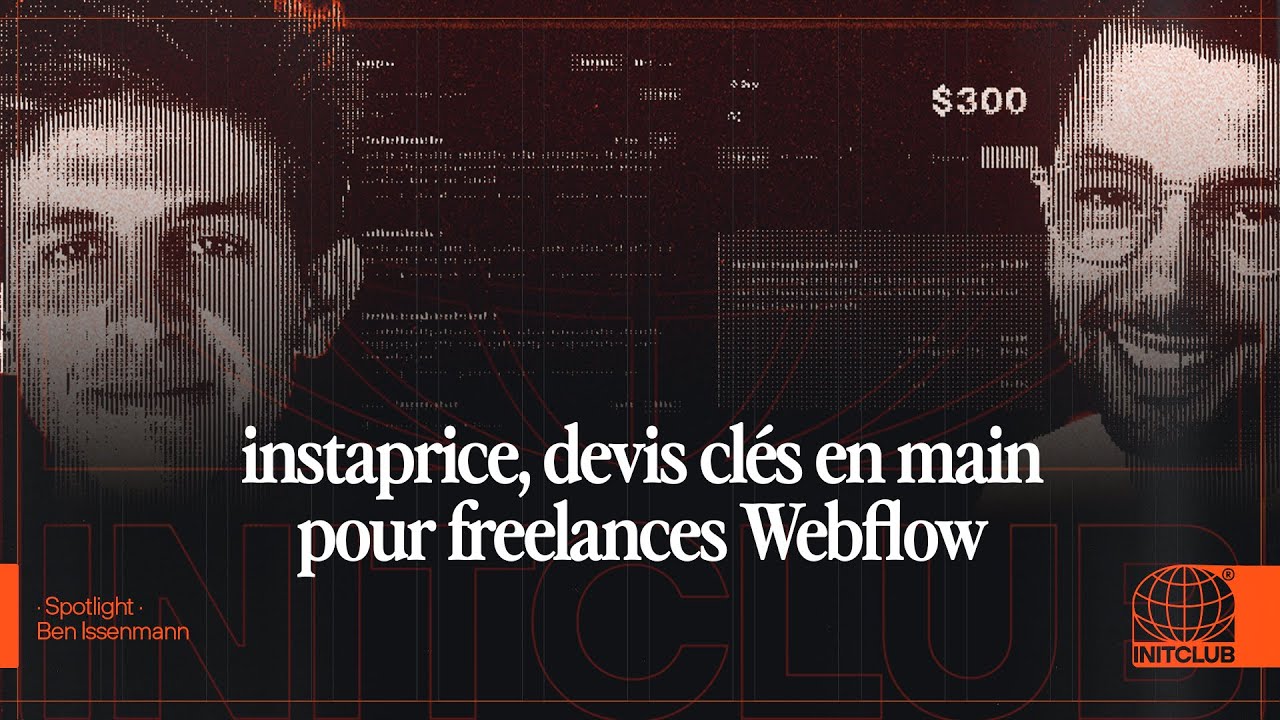 instaprice, devis clés en main pour freelances Webflow | Ben Issenmann