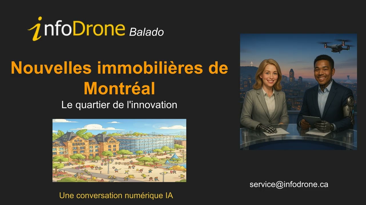 Infodrone Balado Le quartier de l'innovation