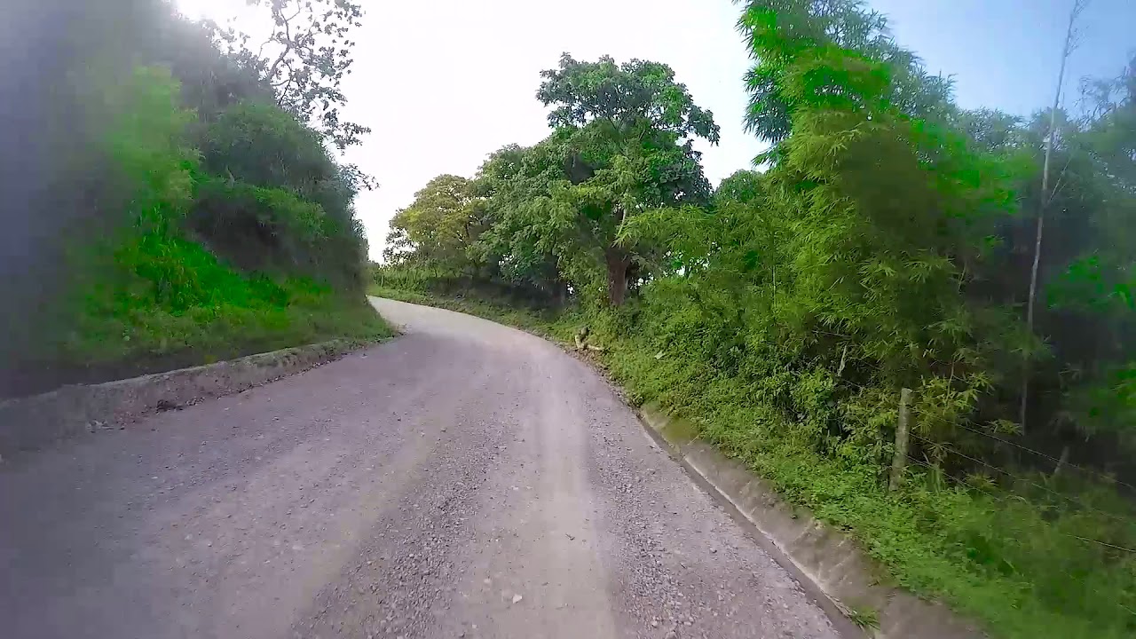 Recorrido desde Dulce Nombre de María, Hasta El Mirador Turístico, Calle a San Fernando, Chalatenang