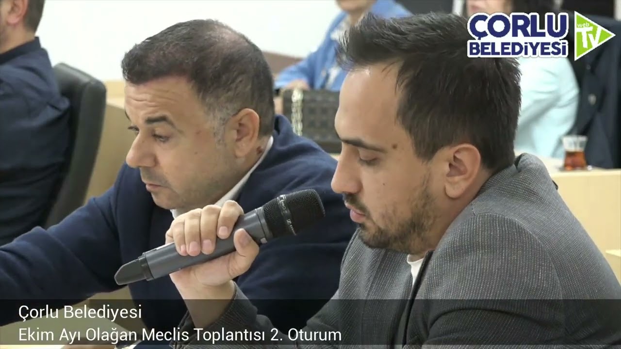 Çorlu Belediyesi 2025 Yılı Ekim Ayı Olağan Meclis Toplantısı   2 Oturum