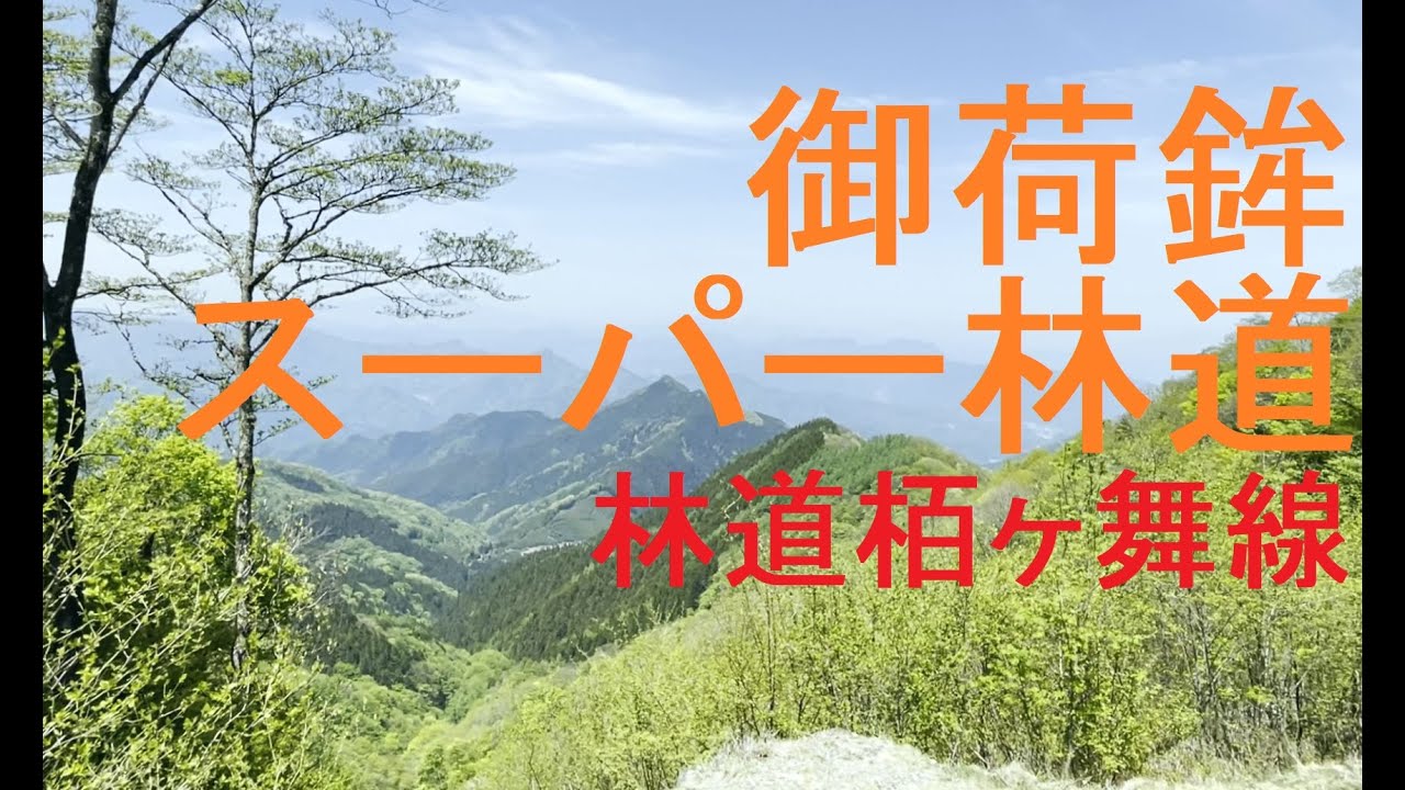 【御荷鉾スーパー林道】初心者オフローダーがCRFで行く 関東屈指のロングダート御荷鉾スーパー林道【マスツー】