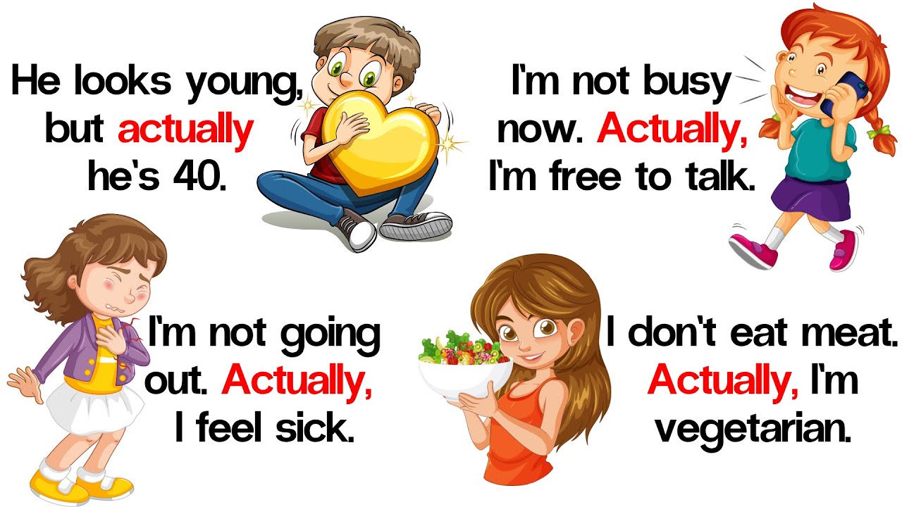 🇺🇸 How Americans Really Speak: 100 Real English Sentences with ‘Actually’