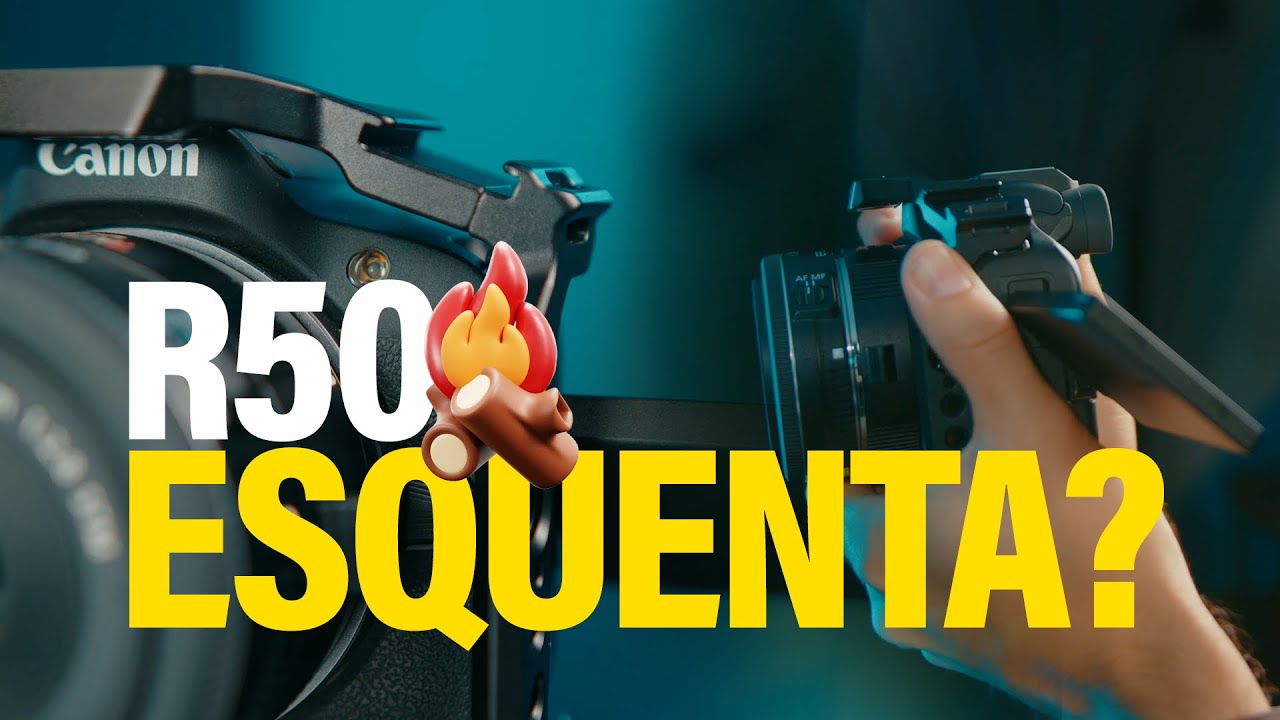 Canon R50 vale a pena? COMPENSA? | Ensina Aí