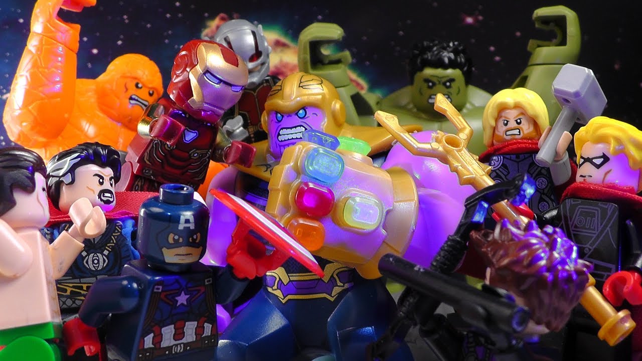 LEGO Как должен был закончиться фильм «Мстители: Финал»