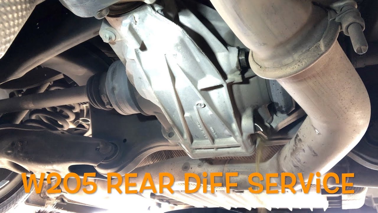 W205 Rear Diff Service