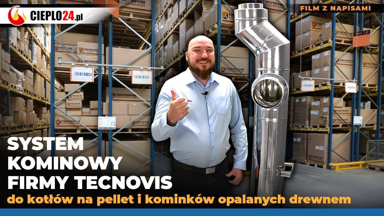 Komin ocieplony firmy Tecnovis - do kotłów na pellet i kominków opalanych drewnem - cieplo24.pl
