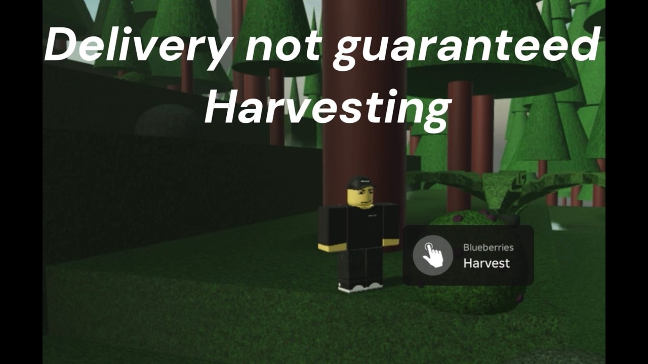 Delivery not guaranteed : harvesting
