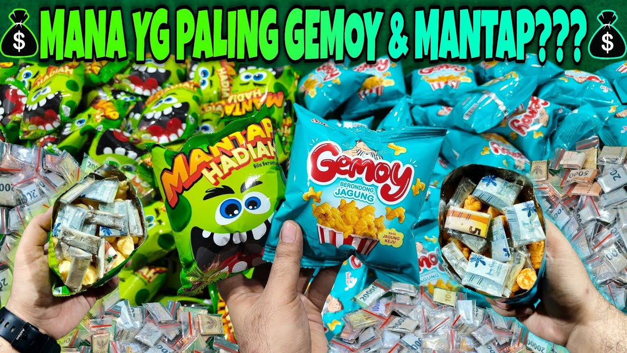 VIRAL!!! MANA YG PALING GEMOY DAN MANTAP??? UNBOXING CIKI GEMOY vs MANTAP BERHADIAH UANG 