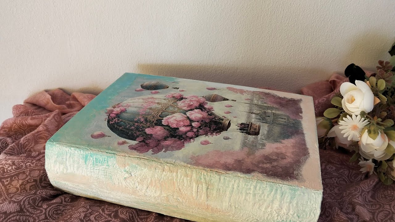 CAJA CON FORMA DE LIBRO