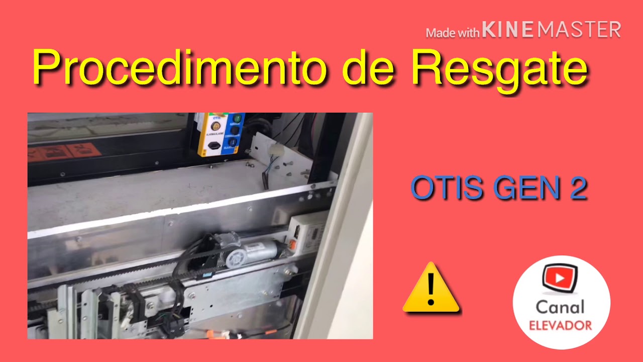 Procedimento de Resgate OTIS GEN2 -Elevador