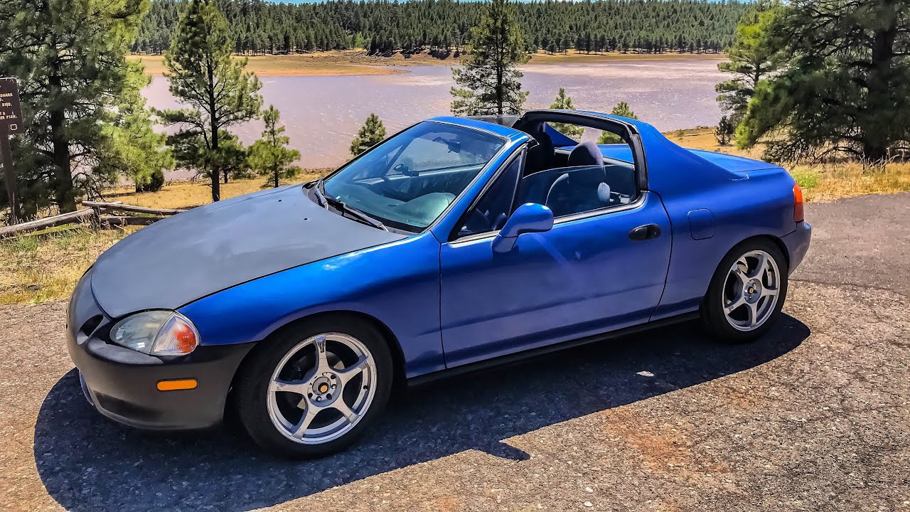 SDFAB Honda Del Sol Targa Brace Install
