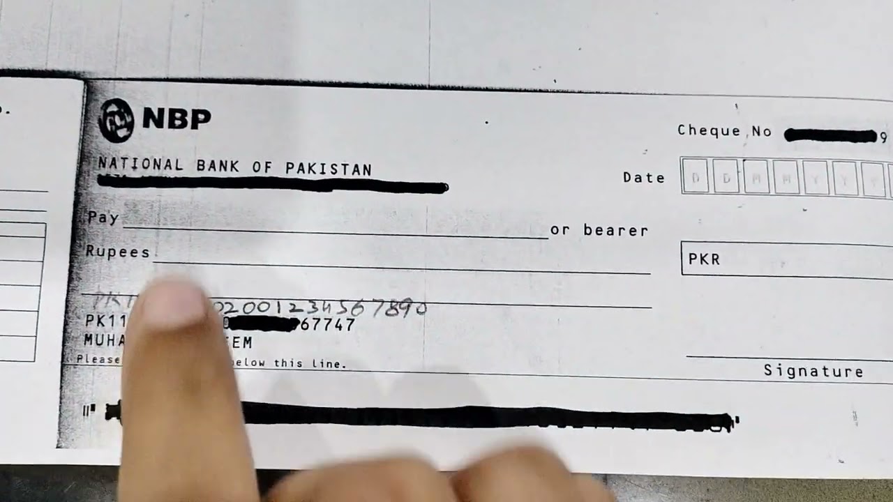 How to get NBP Account Number for online transactions?