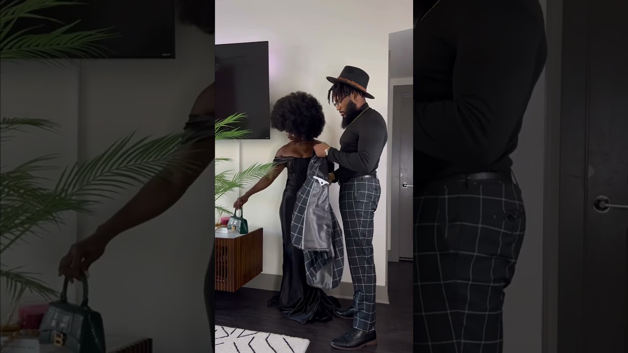 #grwm #blacklove #me&bae #couple #prank #powercouple