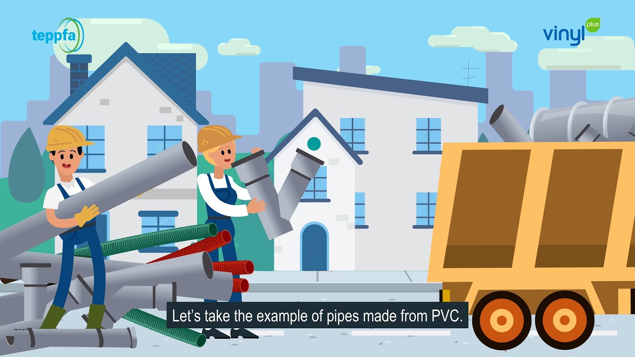 Plastic pipes recycling towards circular economy