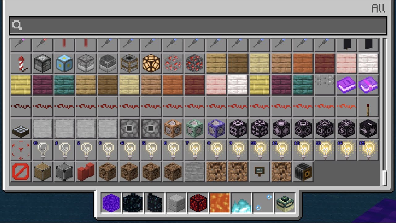 Get Illegal Items in the Creative Inventory!