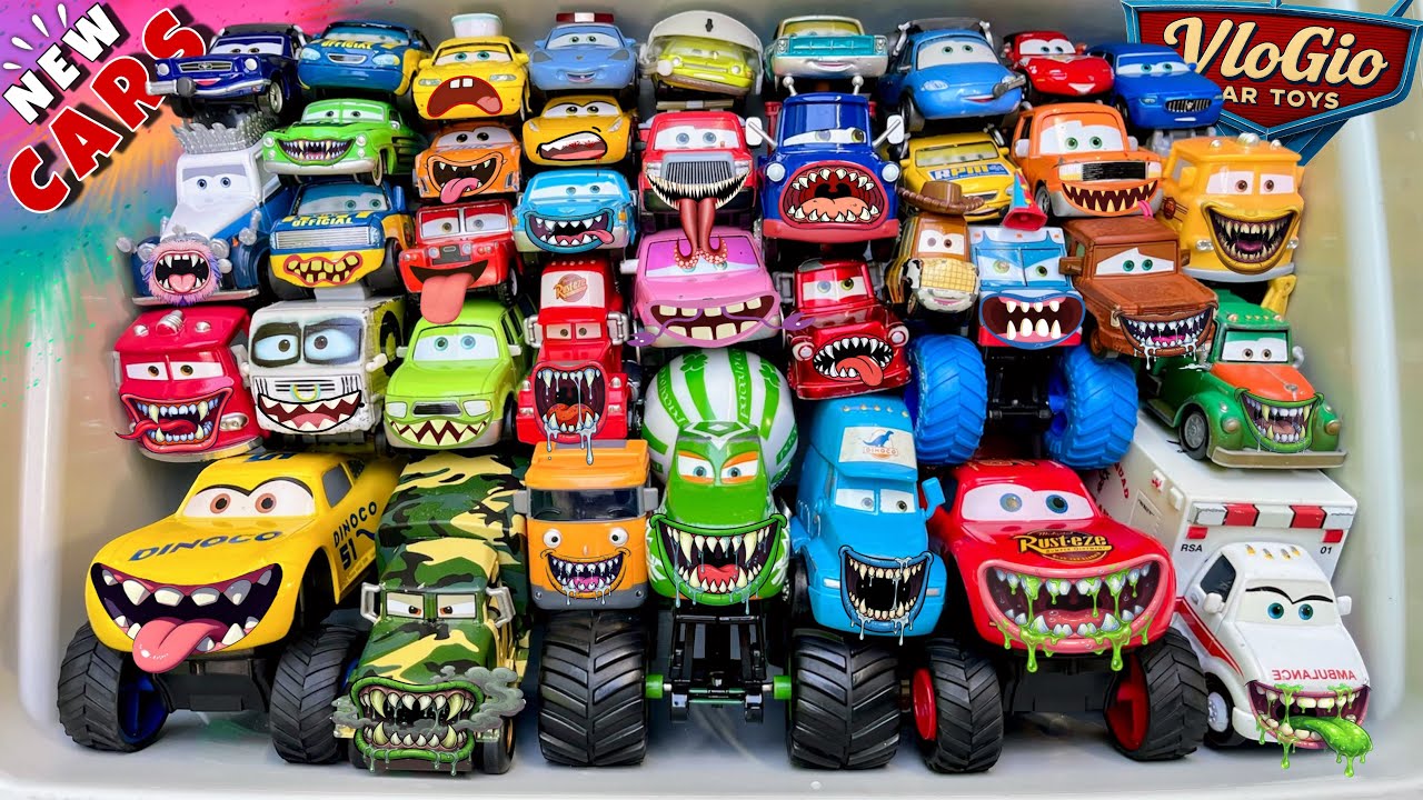 Disney Pixar Cars Unboxing Review | Lightning McQueen, Tow Mater, Doc Hudson, Sally Carrera, Cruz
