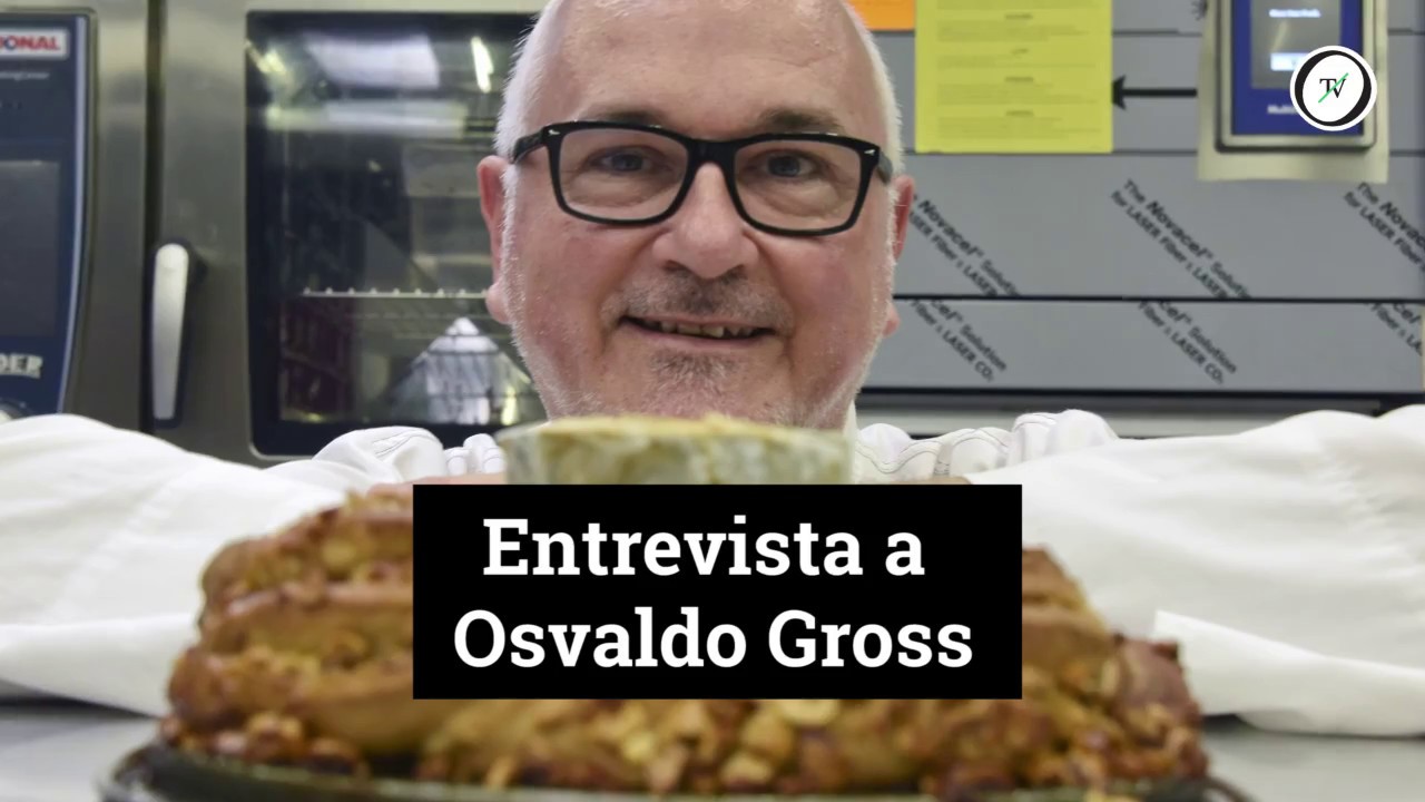 Entrevista a Osvaldo Gross, un pastelero que respeta el paso a paso