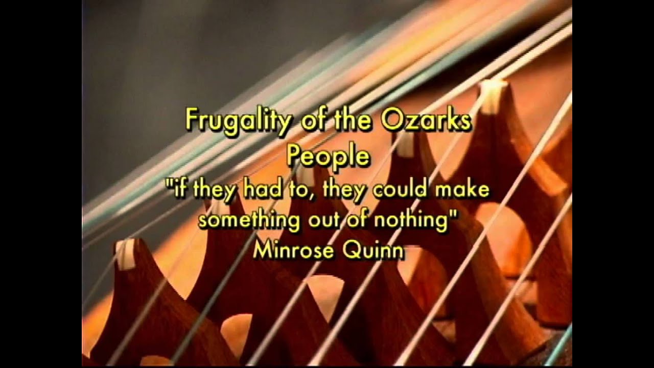 Introduction to World Music: Lecture 6 - Traditional Ozark Music I