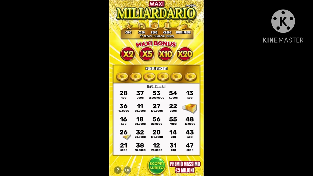 (MAXI MILIARDARIO) MAXI BONUS 🤩🤩🤩