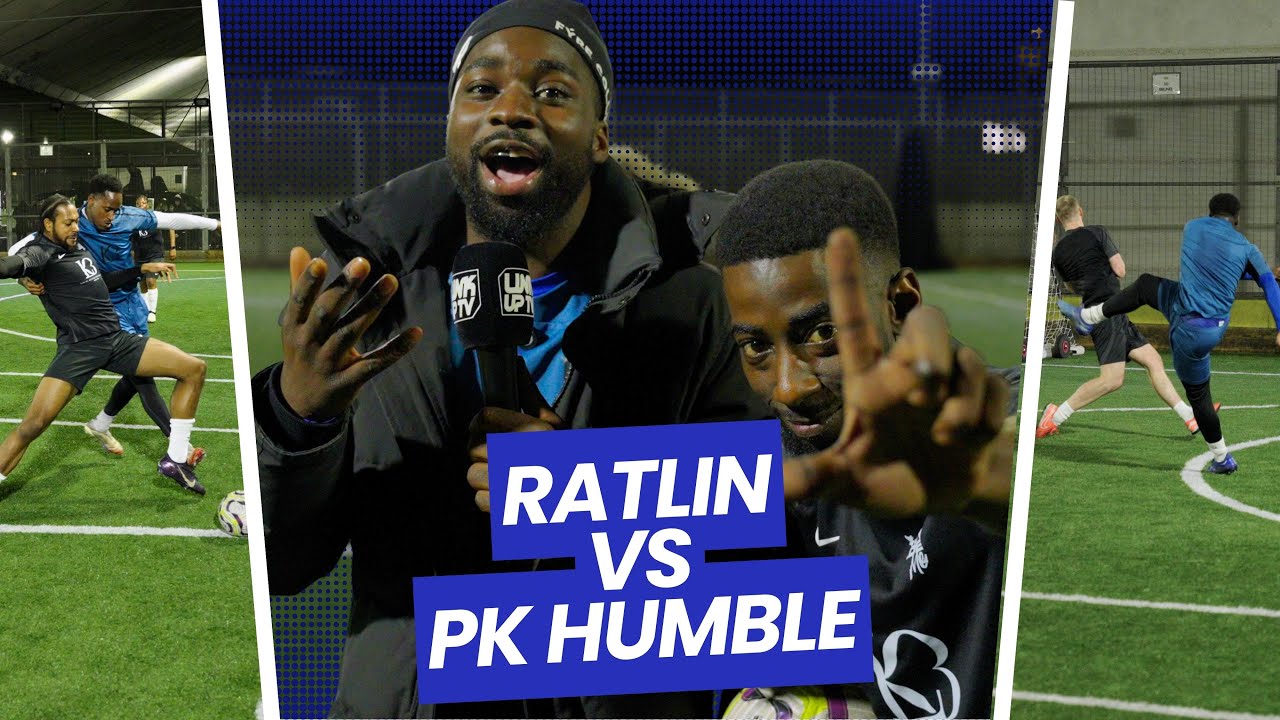 Ratlin VS PK Humble (Charity Football Game) | Link Up TV