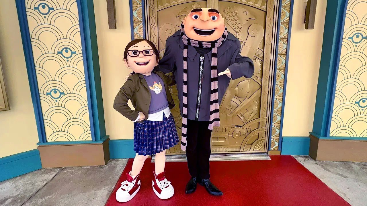 We Meet Gru and Margo From 