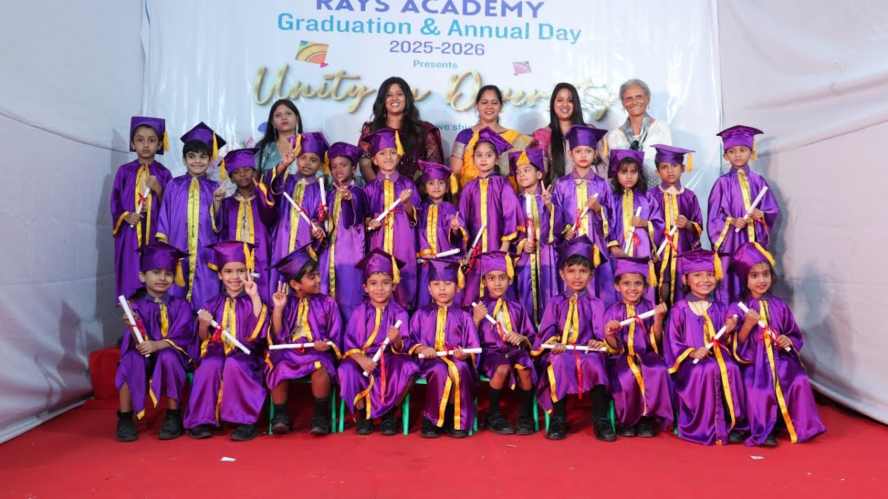 Rays Academy Kindergarten Annual Day 2025–26 | Celebration of Little Stars 🌟