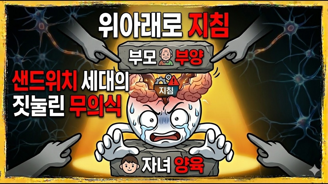 샌드위치 세대의 심리학 — 위아래로 짓눌린 사람들