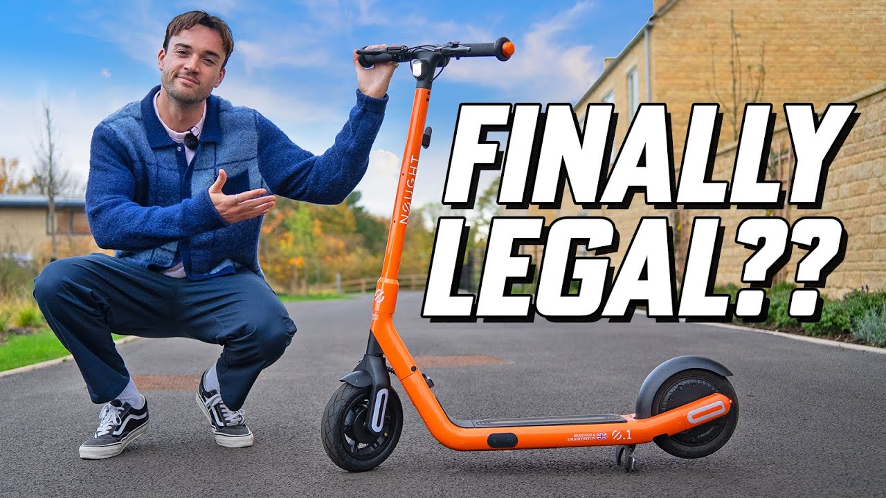 This Is What a UK Road Legal E-Scooter Looks Like!