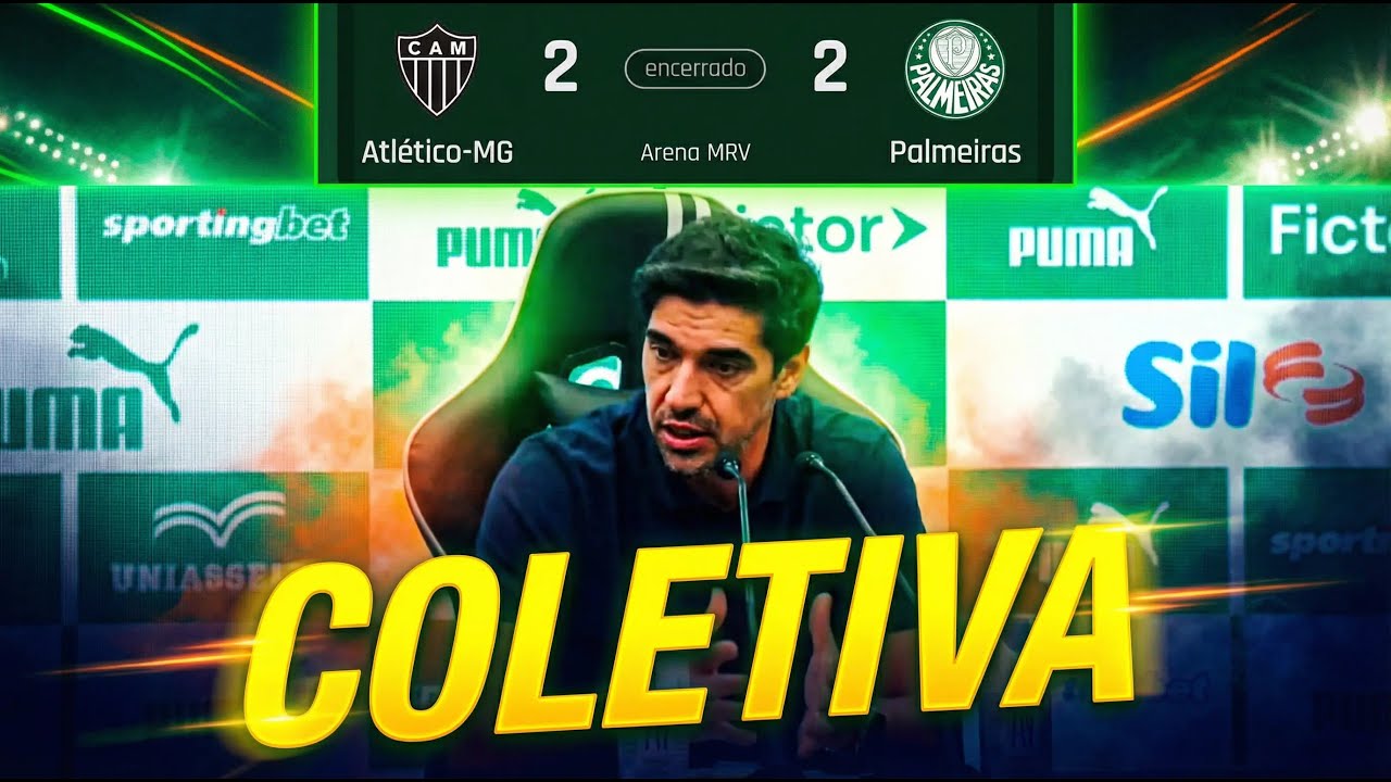 ABEL FERREIRA NÃO SE CALA APÓS ATLÉTICO-MG x PALMEIRAS 😳🔥 COLETIVA COMPLETA