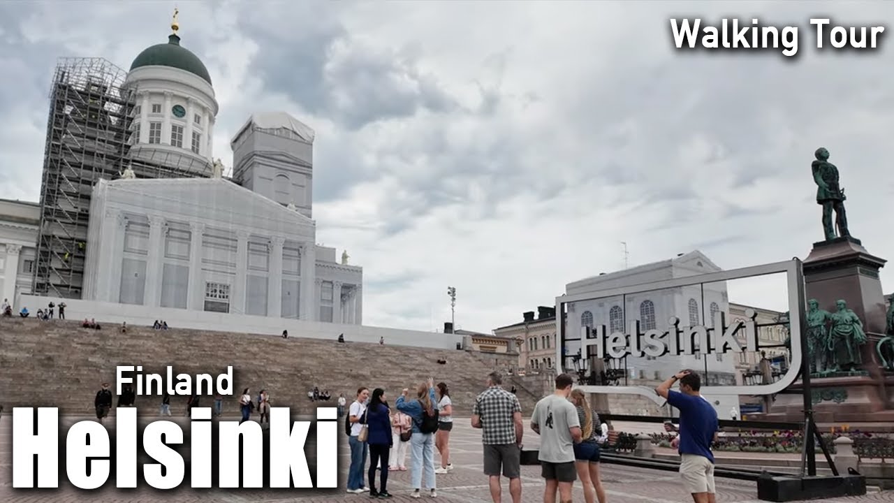 Helsinki, Finland🇫🇮 4K Walking Tour 2025 [4K Ultra HD/60fps]