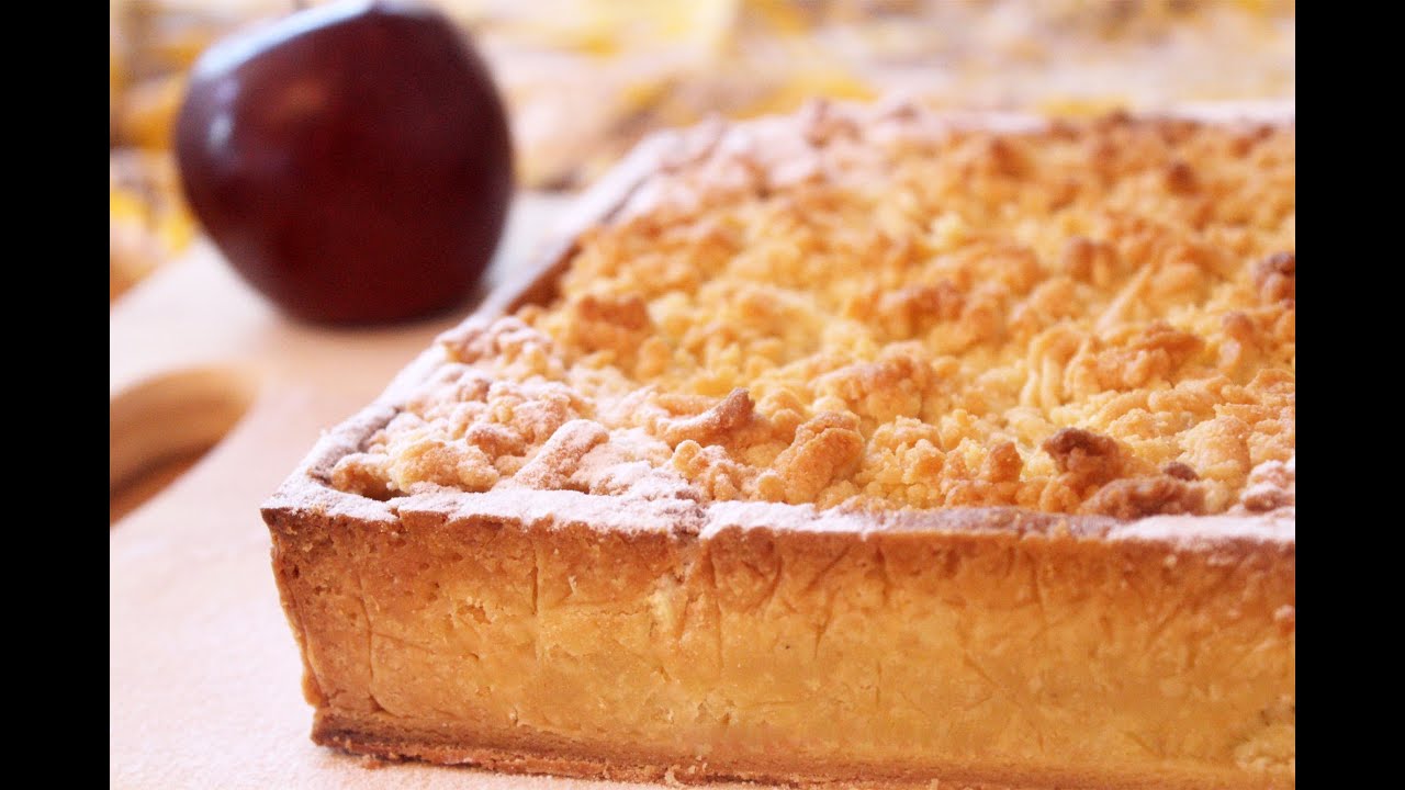 Recette Tarte aux pommes et crumble