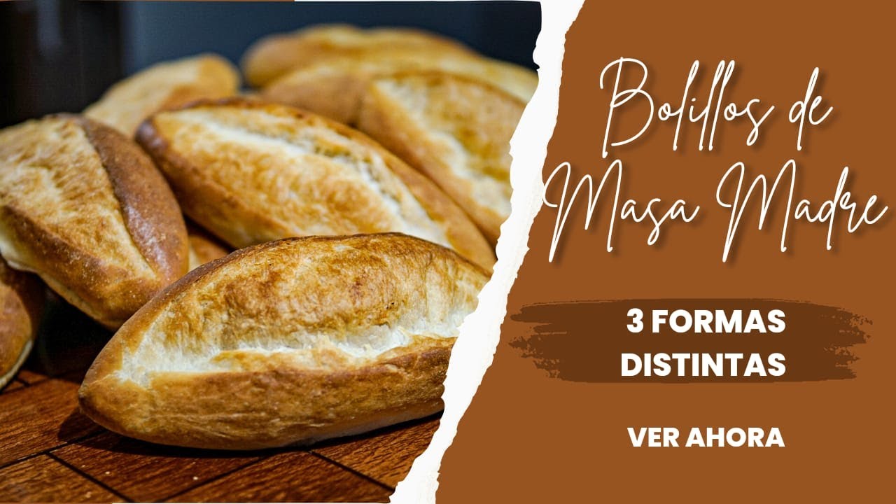 🥖Bolillos r&uacute;sticos de MASA MADRE🥖