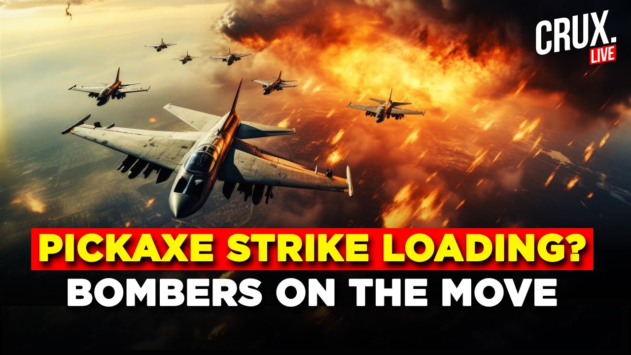 IRAN WAR UPDATE | US Supersonic Bombers Rush To Middle East | CODE RED At Nuke Sites? | CRUX LIVE