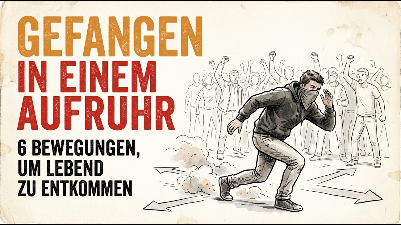 Wie man aus einem Aufruhr entkommt, wenn man bereits mitten darin Die 6Bewegungen, die dich am Leben