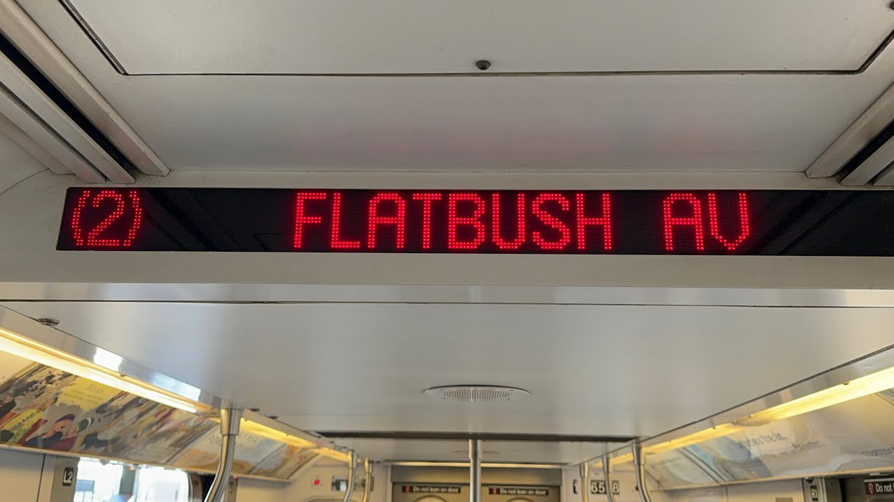 IRT Lexington Av Express: R142 (2) Train [Wakefield-241 St to Flatbush Av-Brooklyn College #reroute]