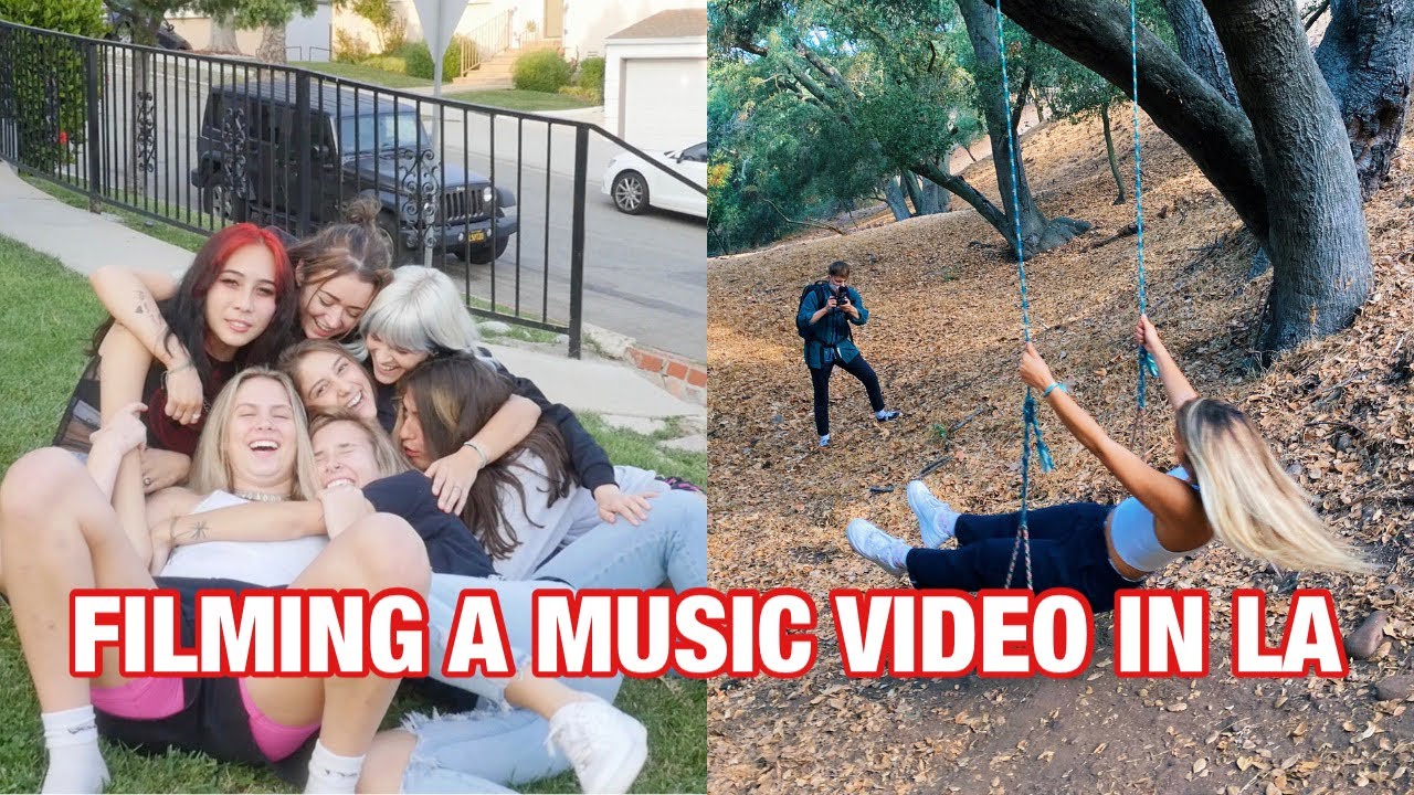 VLOG: I was in a music video!! & learning how to surf