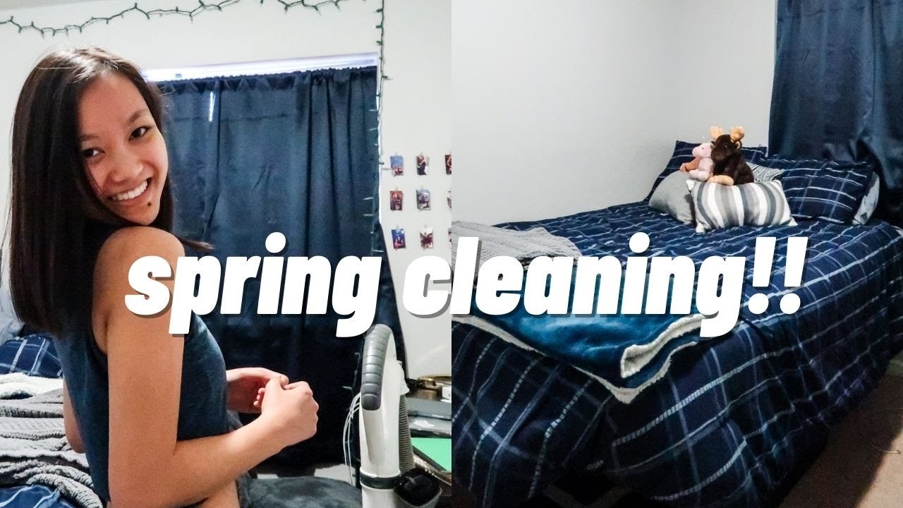 Deep Cleaning My Room for SPRING 2021 *satisfying & motivating*
