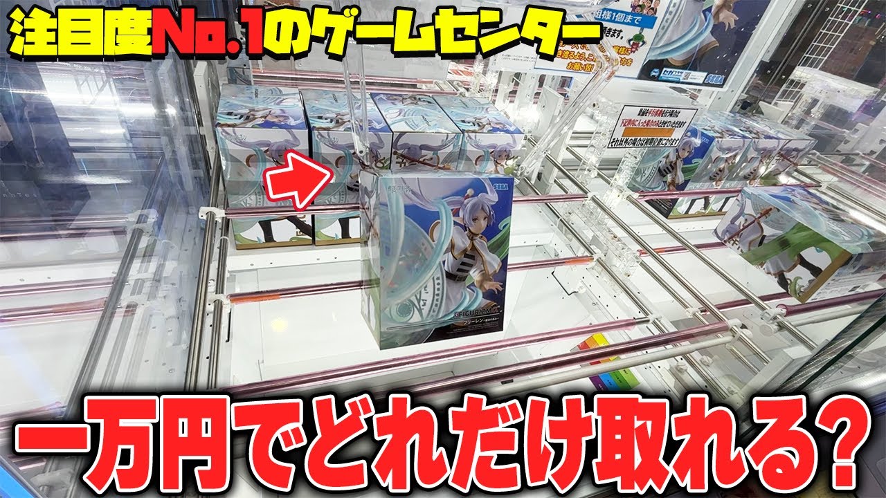 【衝撃】明暗くっきり！？今一番注目しているゲーセンで命を賭けた結果がヤバかったw【クレーンゲーム】