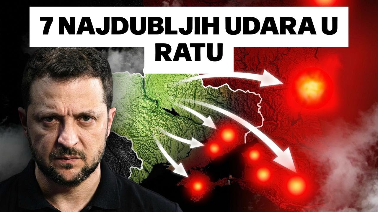 7 puta kad je Ukrajina udarila duboko u Putinovu pozadinu