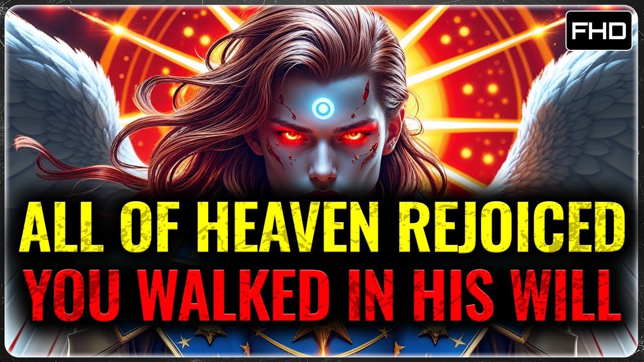 ALL OF HEAVEN ERUPTED IN JOY – BECAUSE YOU FINALLY WALKED IN HIS WILL