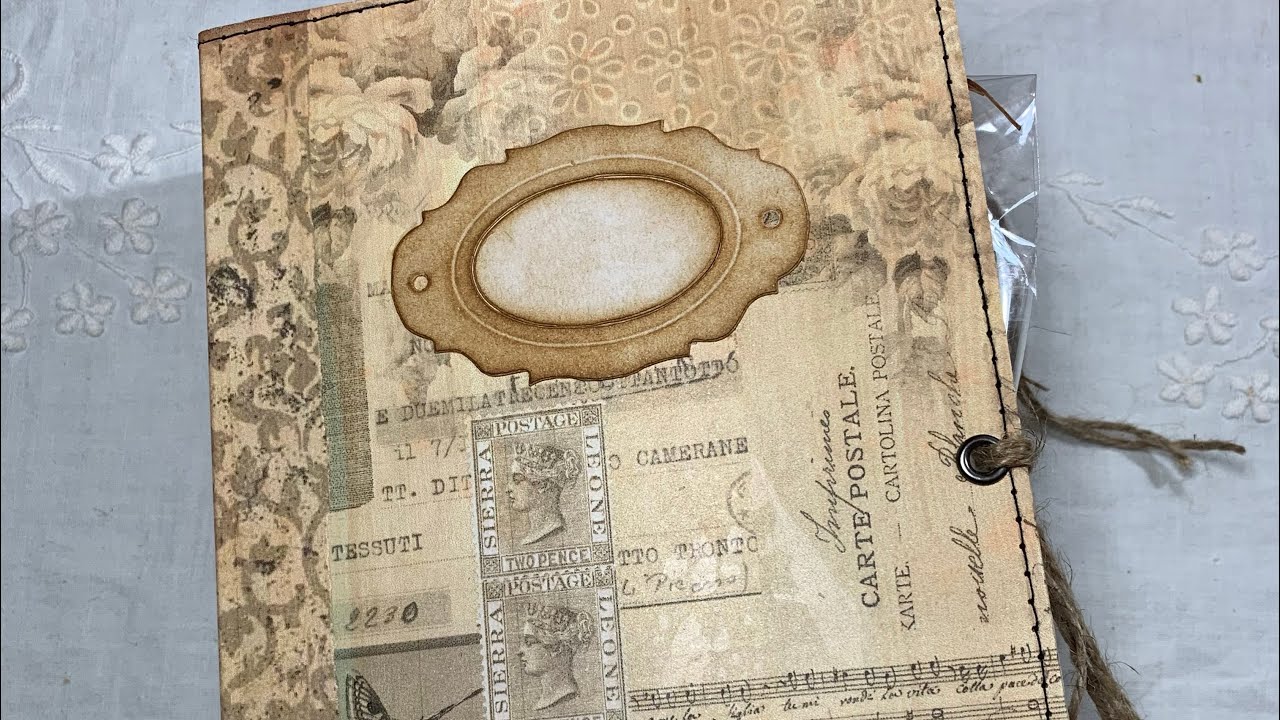 Writing journal, vintage Bird journal, journal and ephemera packs