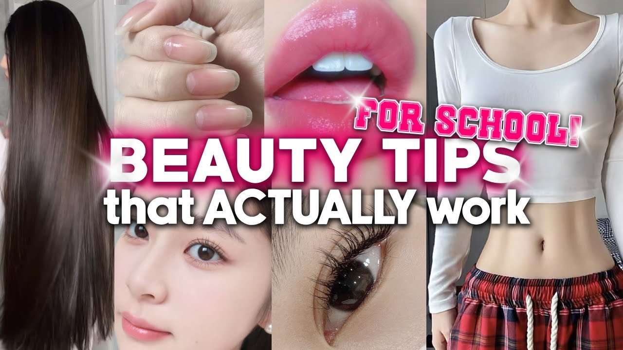 BEAUTY TIPS Every Teenage Girl Should Know for SCHOOL🌷(ULTIMATE TEEN GUIDE)✨