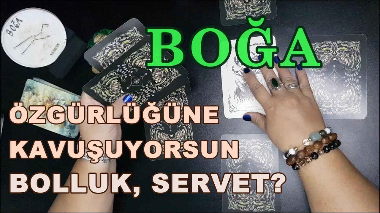 BOĞA BURCU 👉 &Ouml;ZG&Uuml;RL&Uuml;Ğ&Uuml;NE KAVUŞUYORSUN. BOLLUK, SERVET?   #tarot #bur&ccedil;lar