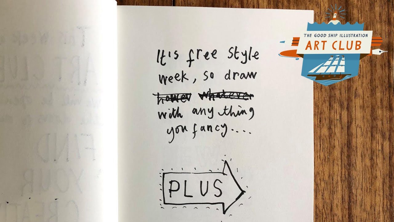 Freestyle Week - The Good Ship Illustration Art Club
